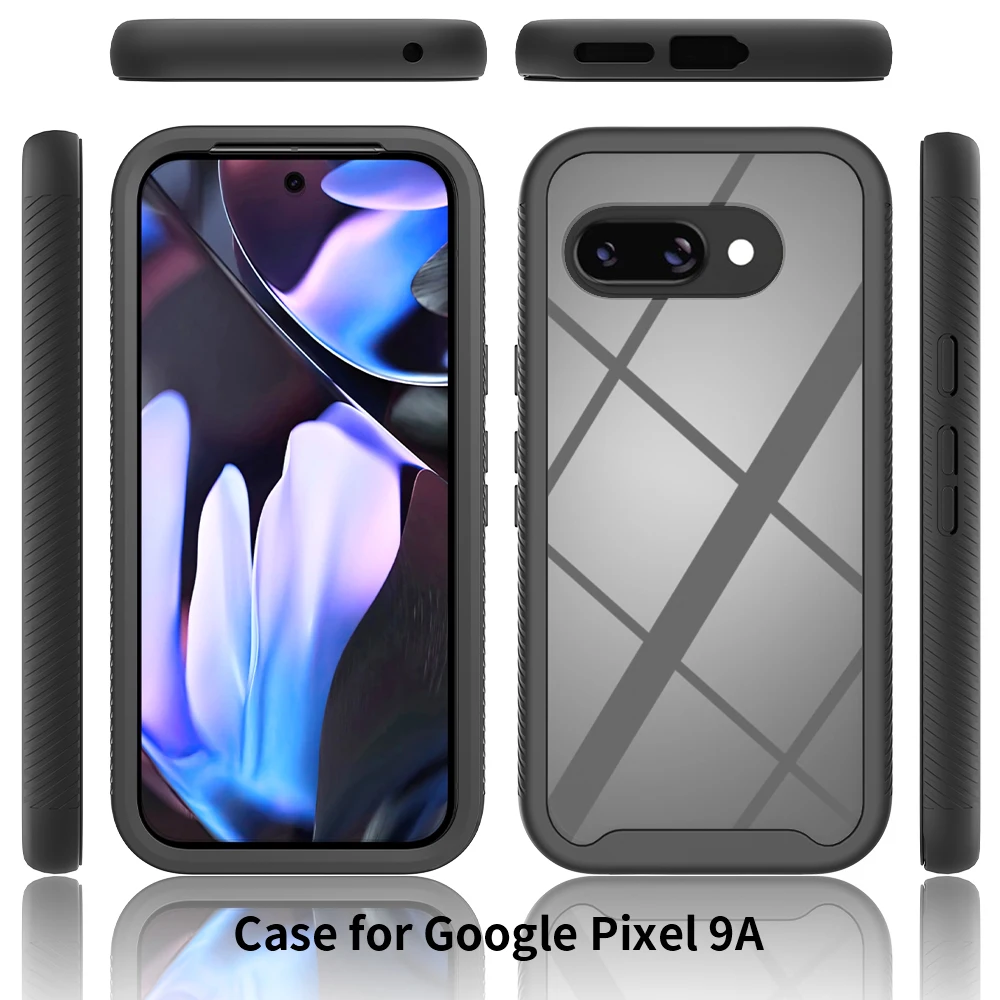 Double-Sided Drop Protection Shockproof Clear Acrylic Case