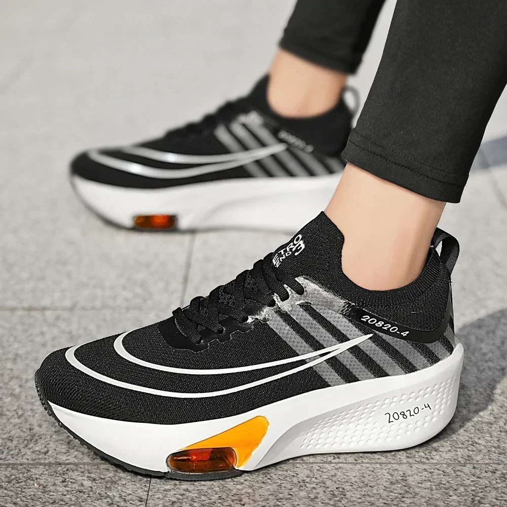 New Foreign Trade Couple Sports and Leisure Shoes Fashionable and Versatile Thick Bottom Lightweight Air Cushioned Running Shoes 4