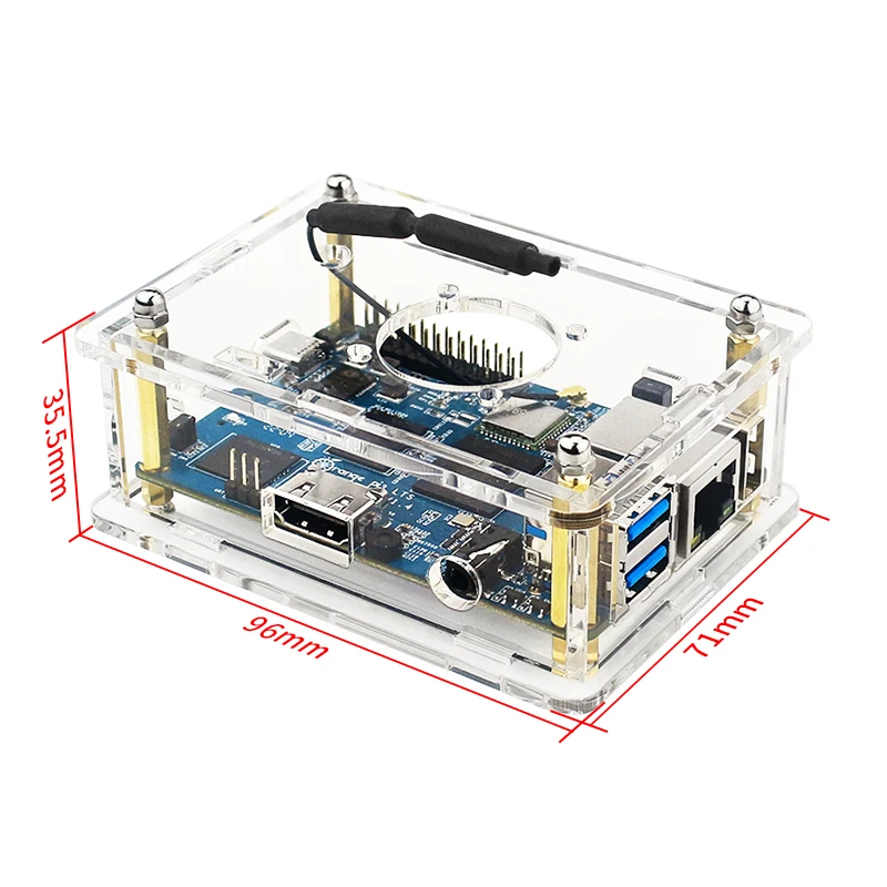HDMI, cartão TF, OPI 3LTS, H6, 64Bit,