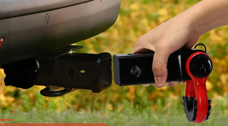 S642a246883b44826ac3be4c42f7c0a50s 19Ton 42000lb long Solid Trailer arm hook, hooligan fast off-road vehicle after reloading the bar, traction connector for winch Mallzona