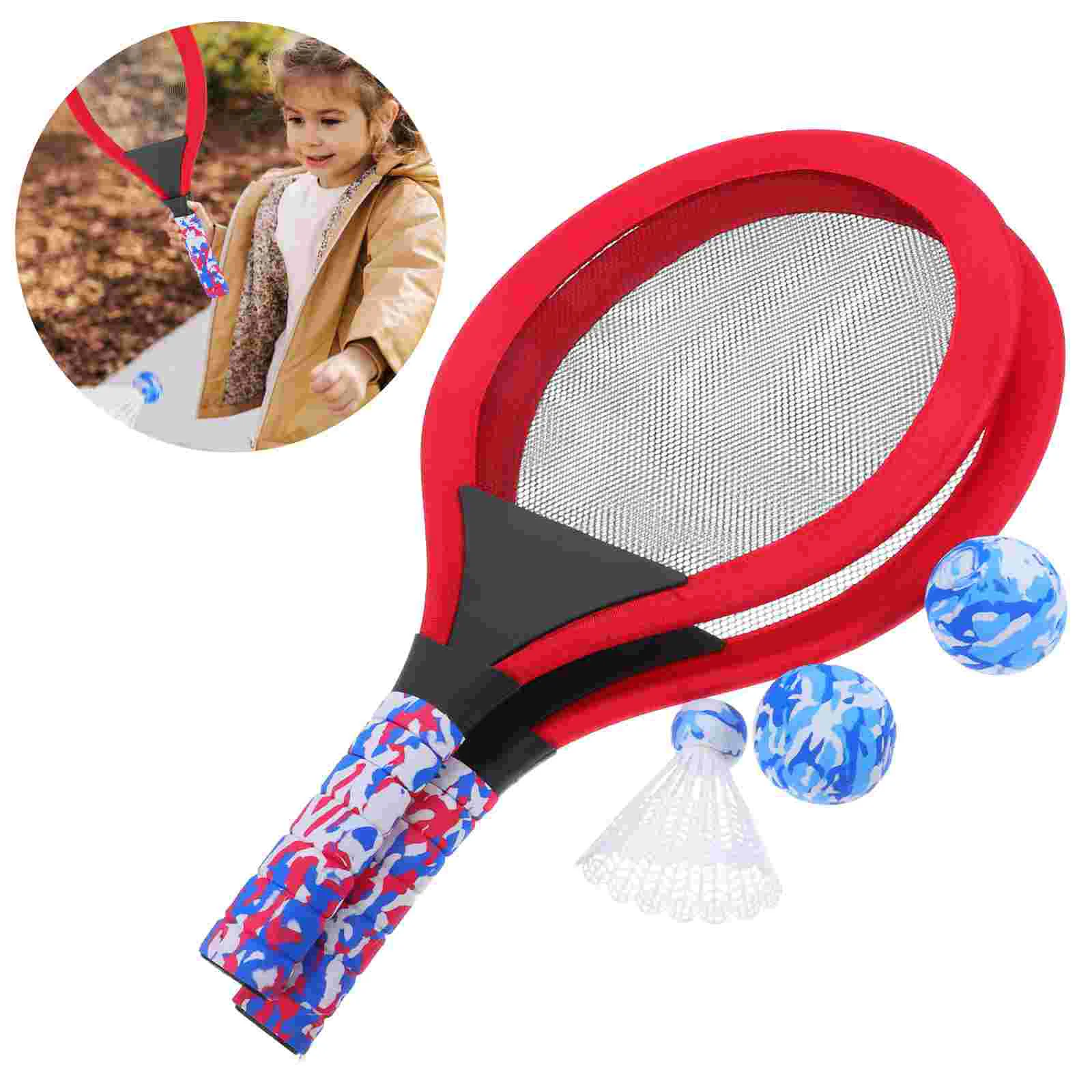 Eva Lightweight Kids Tennis Racket Set Children Badminton Rackets Outdoor Sports Toys Tennis Rackets Racquet Games