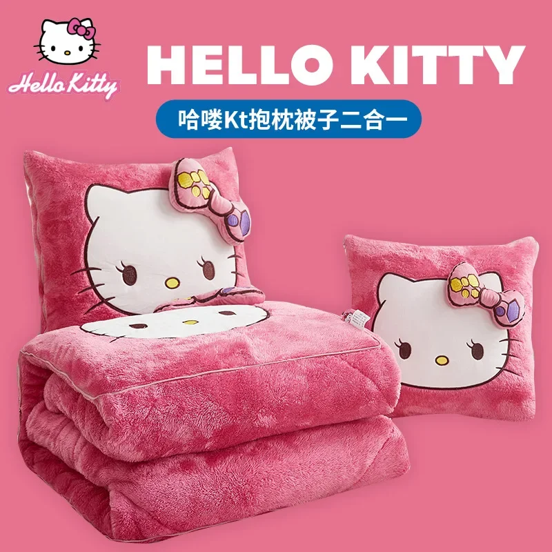 thumbnail image 1 of Stitch Disney Throw Pillow Blankets Two In One Kawaii Flannel Pillow Thickened Nap Blanket Living Room Cute Decoration Bedroom, 1 of 5