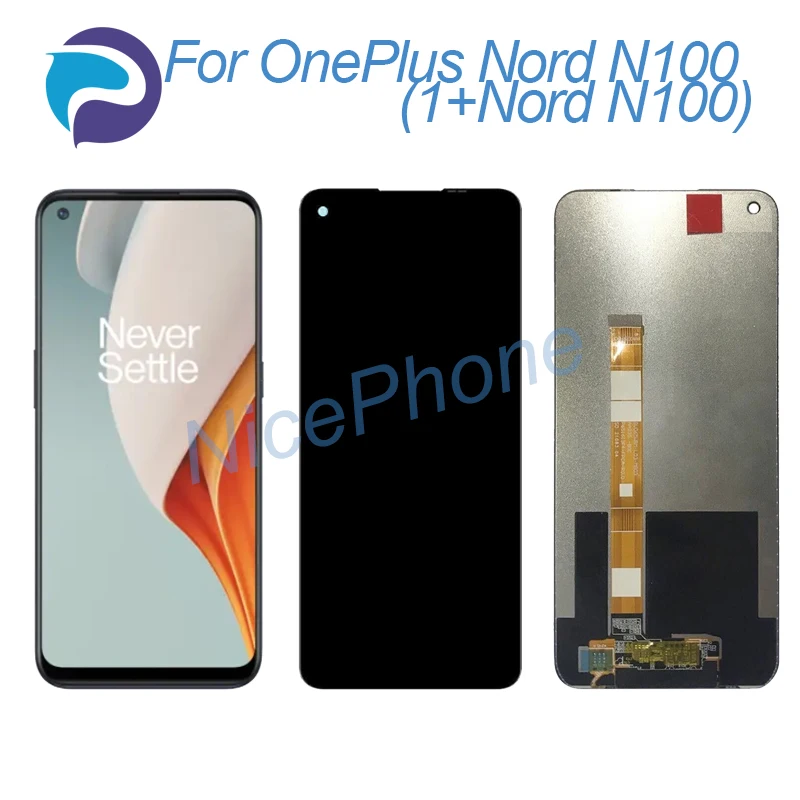Per Oneplus Nord N100 Display Lcd Touch Screen Digitizer Assembly Sostituzione Be2011/12/13/15 1 + Nord N100 Display Lcd