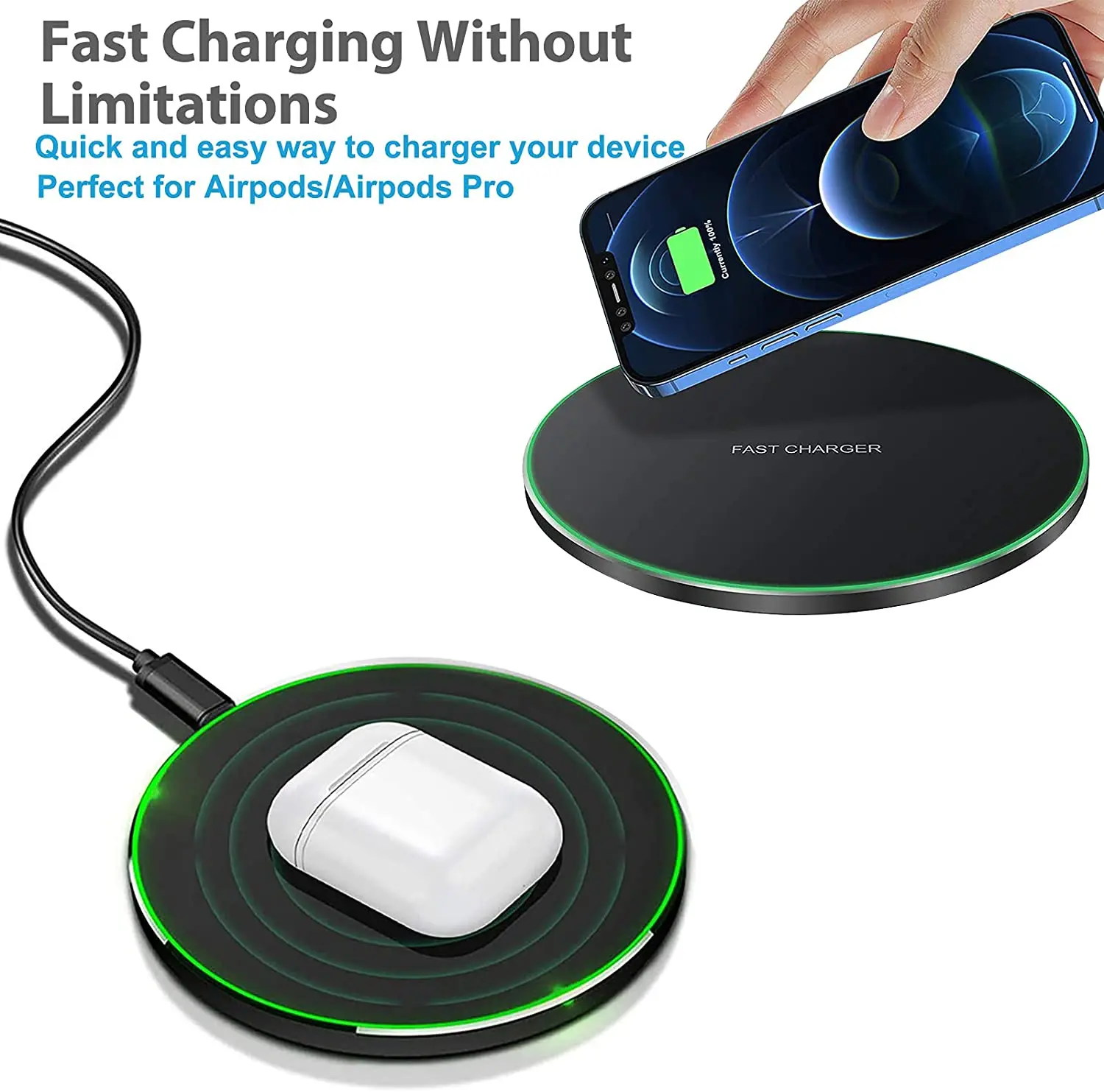 Samsung Qi Compatible Phone Charger Samsung Mini Wireless Charging