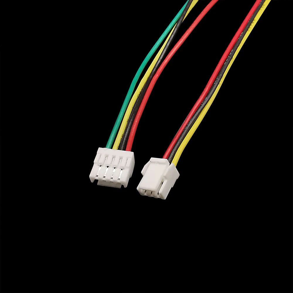 10Pcs JST GH 1.25 1.25mm 2/3/4/5/6/7/8/9/10Pin 수 플러그 케이블 와이어 커넥터 단일 이중 헤드 전선 150mm 28AWG