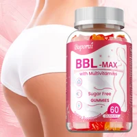 BBL -MAX Gummies - Helps Lift and Maintain Body Shape, Lifts and Tightens, Shapes The Buttocks - 60 Capsules