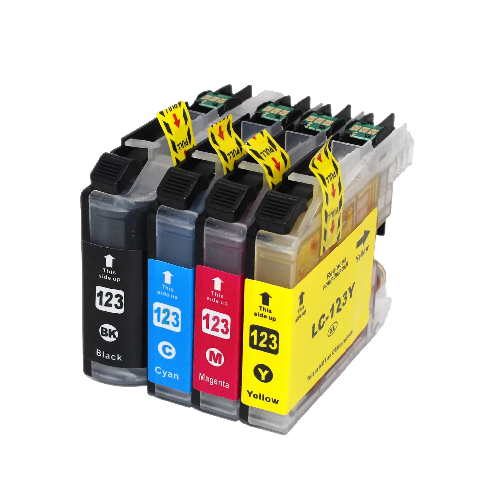 lc121 para brother wireless j752dw j132w j152w j172w lâmpada j650dw j870dw