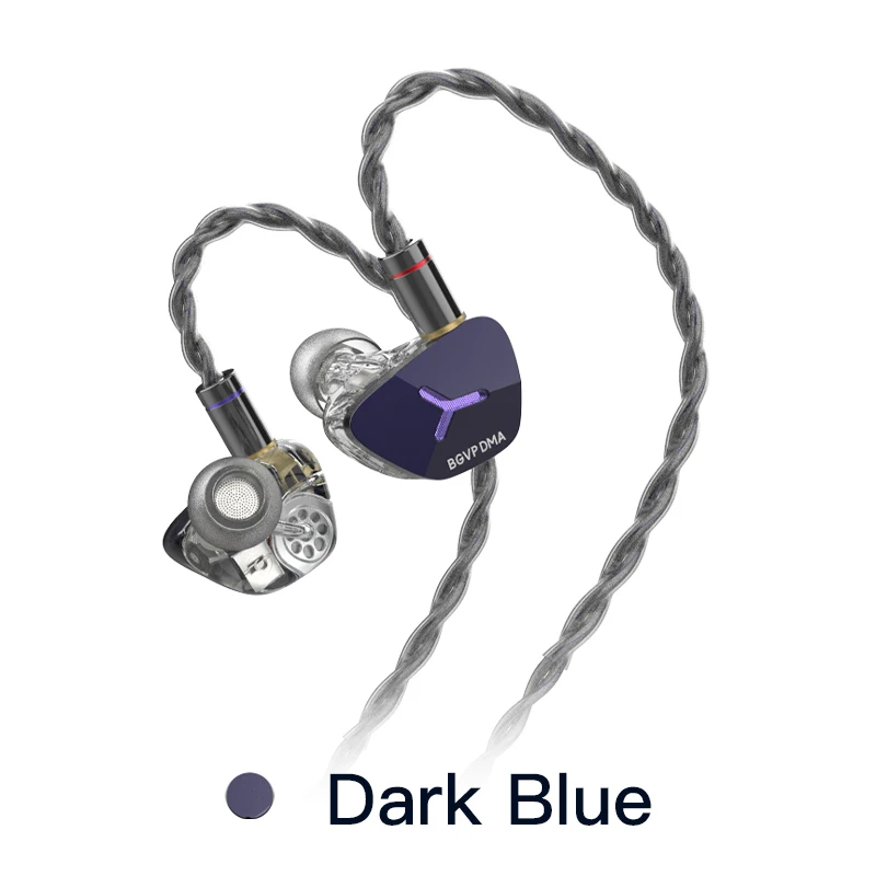 BGVP DMA Bone Conduction In-ear Earphone Driver Armature Hybrid Unit HIFI PZT Bone Conduction Monitor Wired Earbud Headphone 2