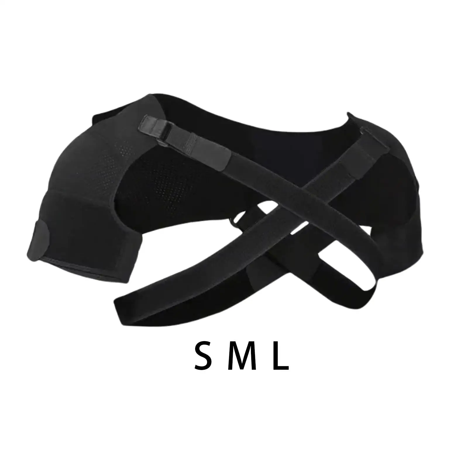 Double Shoulder Support Strap Adjustable Bandage Sports Double Shoulder  Brace Wrap Belt Band Pad Back Support Protector