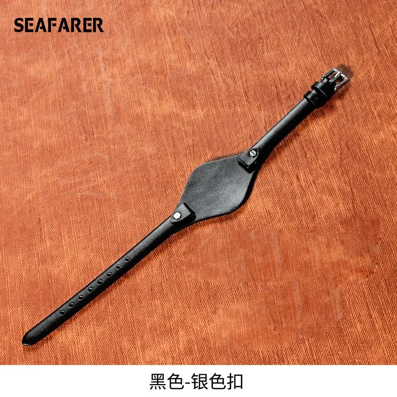 High Quality Genuine Leather Waterproof Watchbands for Fossil Es2830 Es3199 Es3468 Es3742 U-Shaped Base Support Strap 8mm