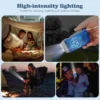 Hand Pressing Dynamo Flashlight small Colored Flashlight multiuse durabel SelfGenerating Torch Portable Camping travel Lamp 2