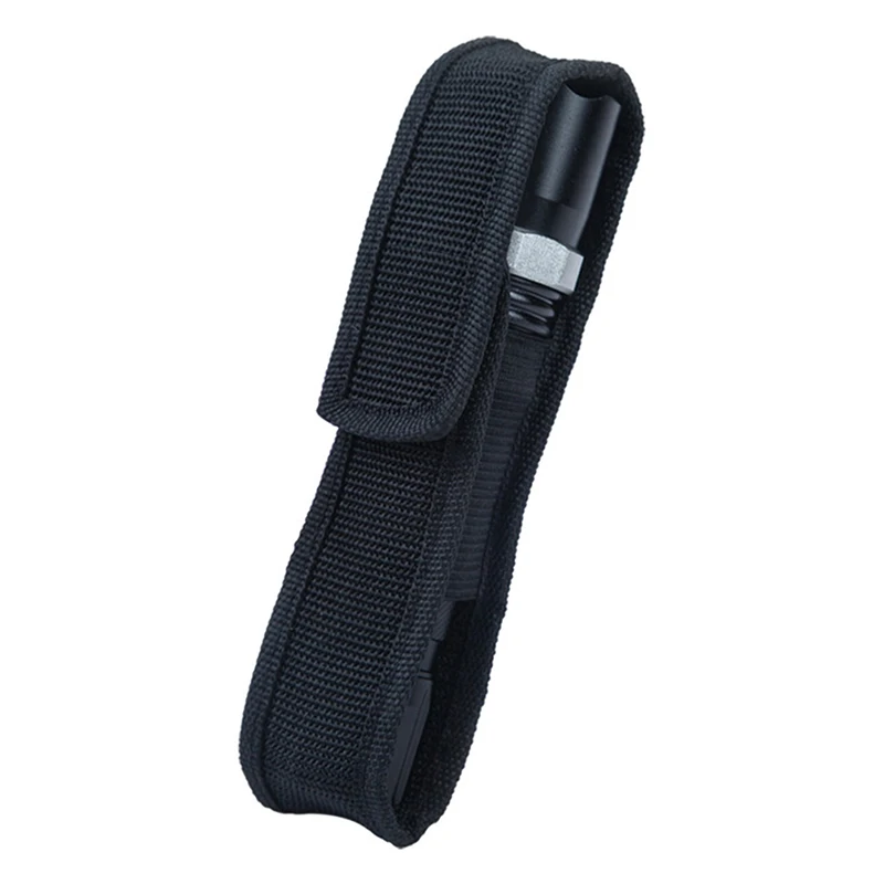 Nylon Waist Belt Hunting Bags Tactical 360 Degrees Rotatable Flashlight Pouch Outdoor Hunting Camping Hiking Multitool 2