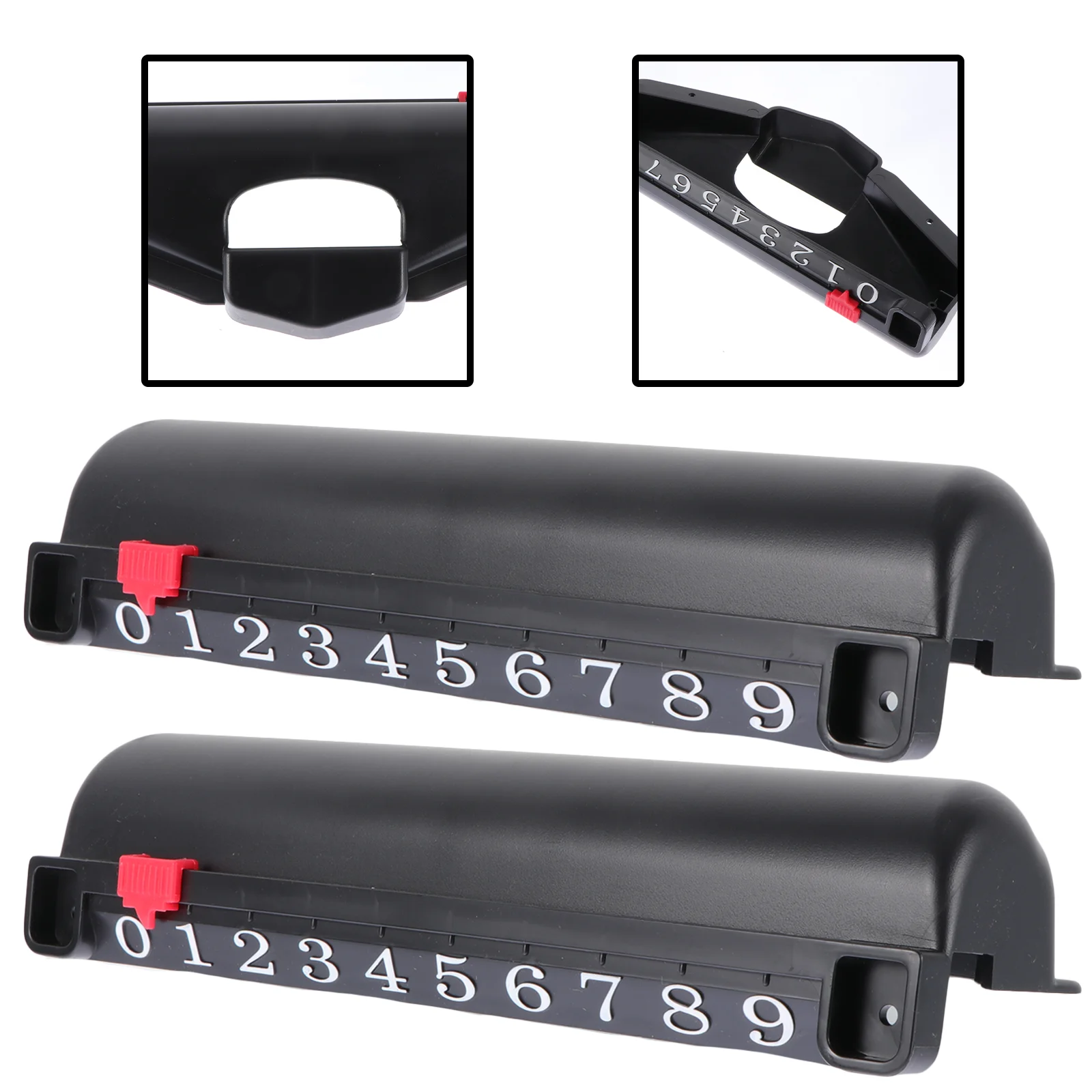 Number Counter 2 Pcs Scoring Hockey Tool Counters Storage Puck Plastic Scorekeepers Table Devices