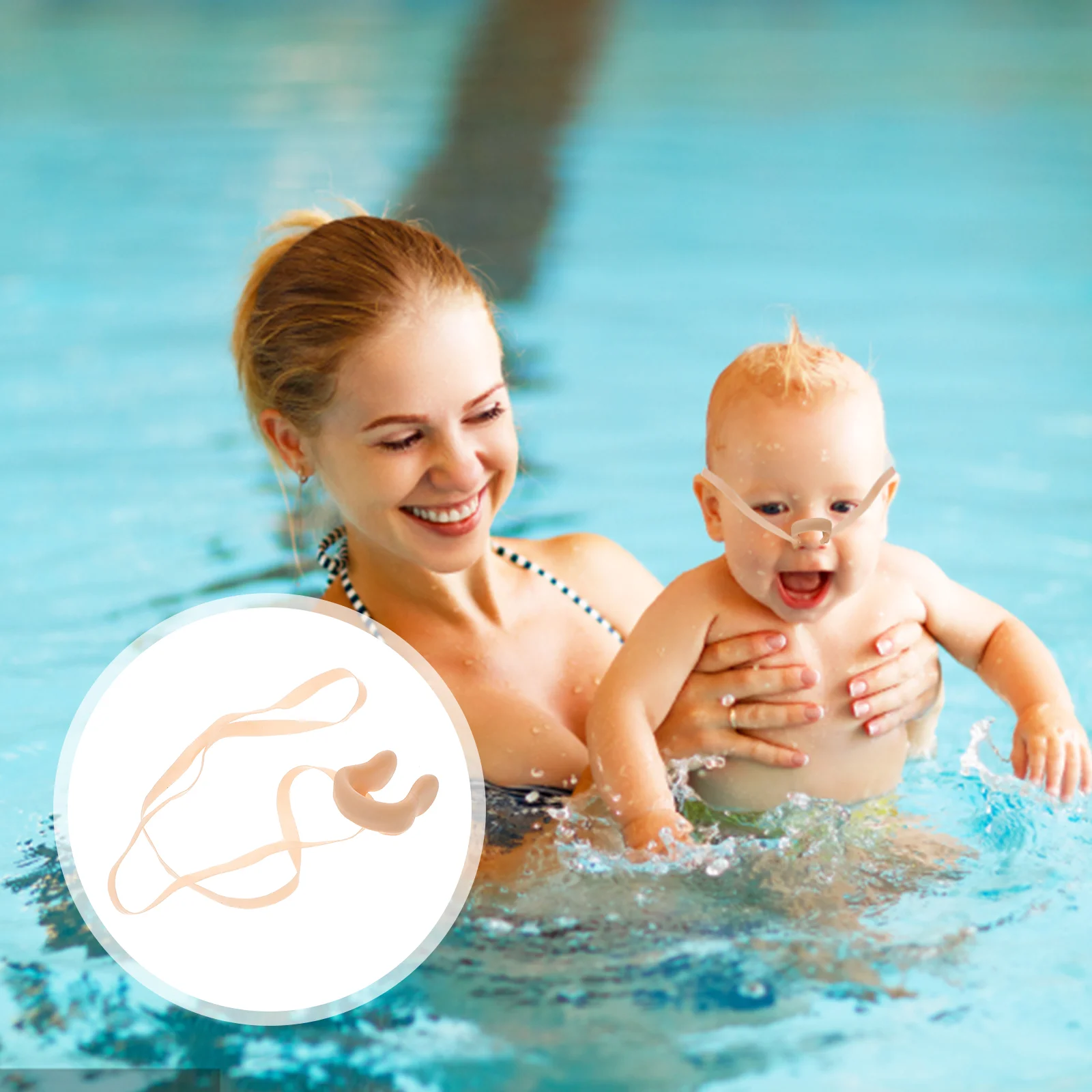 

Зажим для носа со шнурком для детей и взрослых