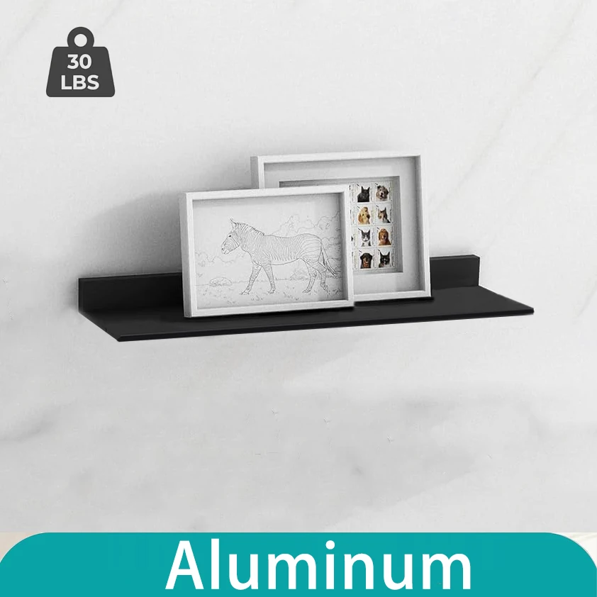 떠 다니는 욕실 선반  방 장식  드릴링이 없습니다  저장 벽 랙  가정 주최자 난간 하드웨어  캐비닛 주방  가정 장식