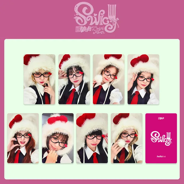 8Pcs/Set KPOP UNIS SWICY 2nd Album Photocards List Seowon