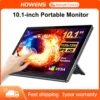 10.1 inch 1920*1200 Portable Monitor Touch Screen with 72% NTSC 60Hz 5-Point Touchscreen Dual Speakers for Laptop Car Display