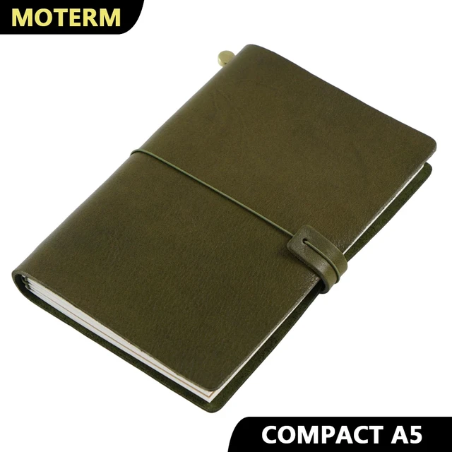 Limited Imperfect Moterm Genuine Pebbled Grain Leather A5 Zip Cover With  Top Pocket Cowhide Planner Zipper Notebook Organizer - Notebook - AliExpress