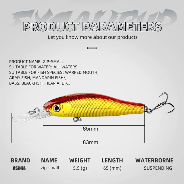 Fishing Tackle Professional, Fishing Lures, Lure Asinia, Bait Tackle