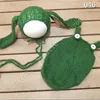 Newborn Photography Props Mohair Shorts  Rabbit Big Ear Hat Studio Clothing 5