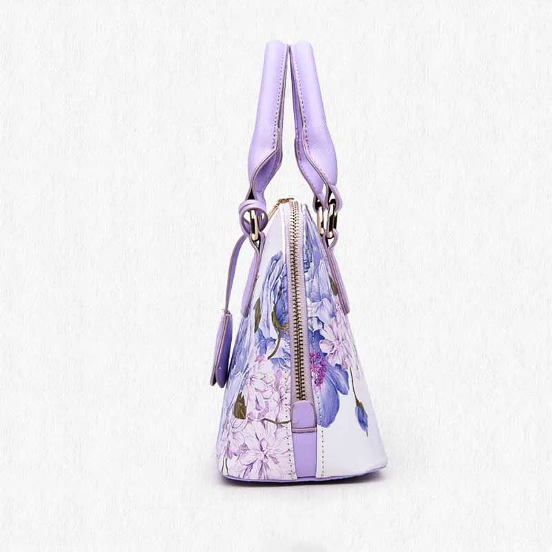 Designer Printed Bags For Women Ladies Shopper Bag Shell Elegant Floral Shoulder Handbags women handbags