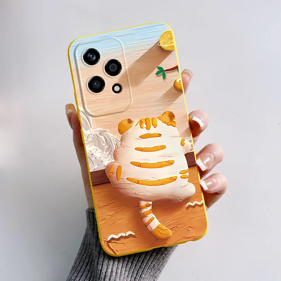 Cute Bear Cartoon Frog TPU Soft Silicone Phone Case Cover