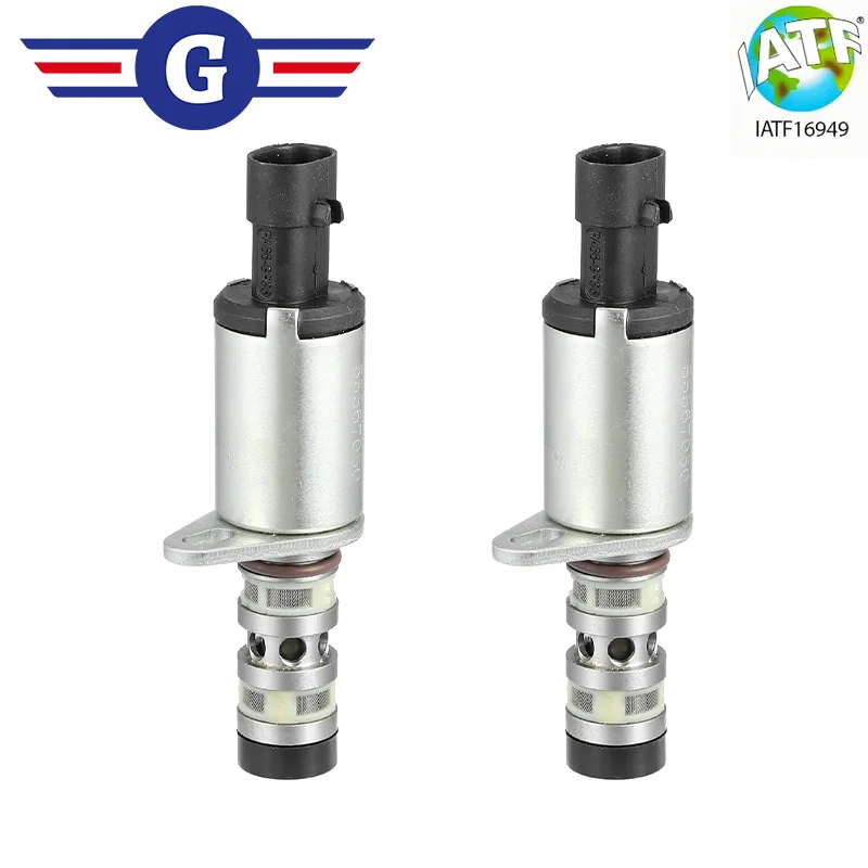 Pair Camshaft Timing Solenoid Control Valve VVT For Chevrolet Astra Aveo Aveo5 Cruze Sonic Trax 1.6L 1.8L 12992408 1235299