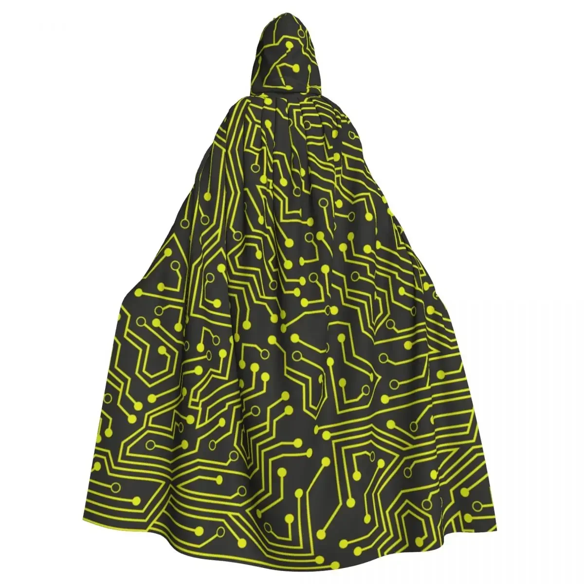 

Integrated Circuit Adult Cloak Cape Hooded Medieval Costume Witch Wicca Carnival Party
