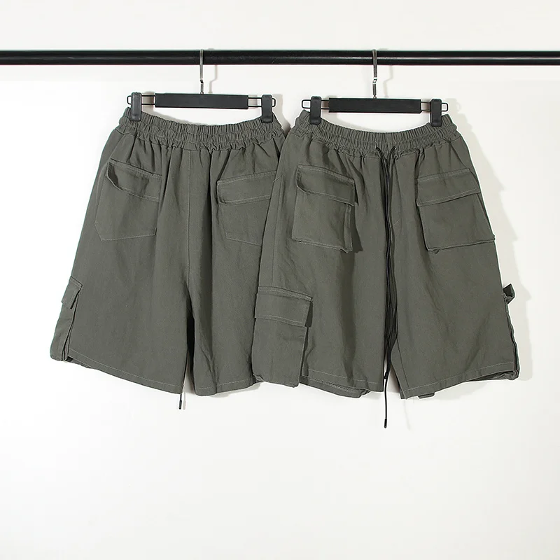 

FAR. ARCHIVE Style Shorts Men Volcano Wash Workwear Shorts Multi Pocket Military Fabric Functional Tactical Shorts