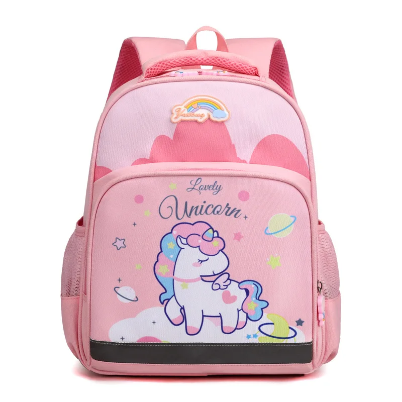 Children Schoolbag Cartoon Unicorn Dinosaur Kindergarten Backpack for 2-5 Years Old Boys and Girls Travel Lightweight Backpacks 1