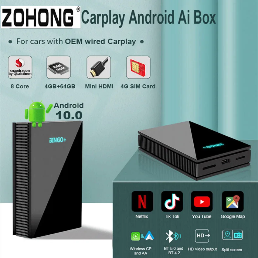 カーナビ CarPlay Ai Box Full Android System Amazon.com: CarlinKit New CarPlay Ai Box Android 13.0 Only