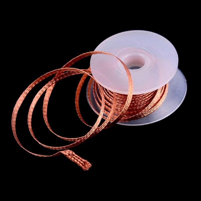 

Solder Wire Soldering Wick for Electronic Technicians Quickand Convenient G5AB