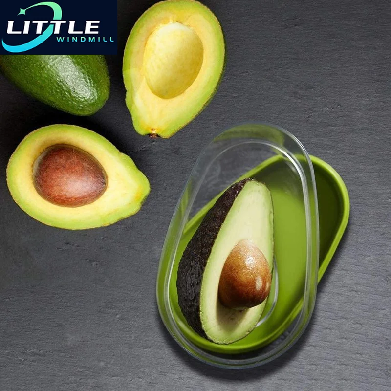 

Home Portable Avocado Storage Container Keeper Kitchen Saver Food Crisper Box Fruit Vegetable Holder Keep Fresh