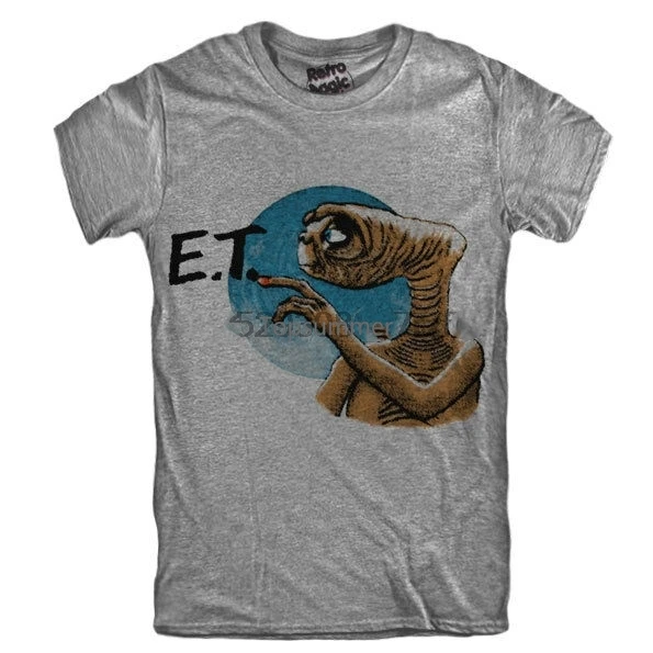 E.T. La Maglietta Extra Terrestre Vintage Retro Movie Figures Anni '80