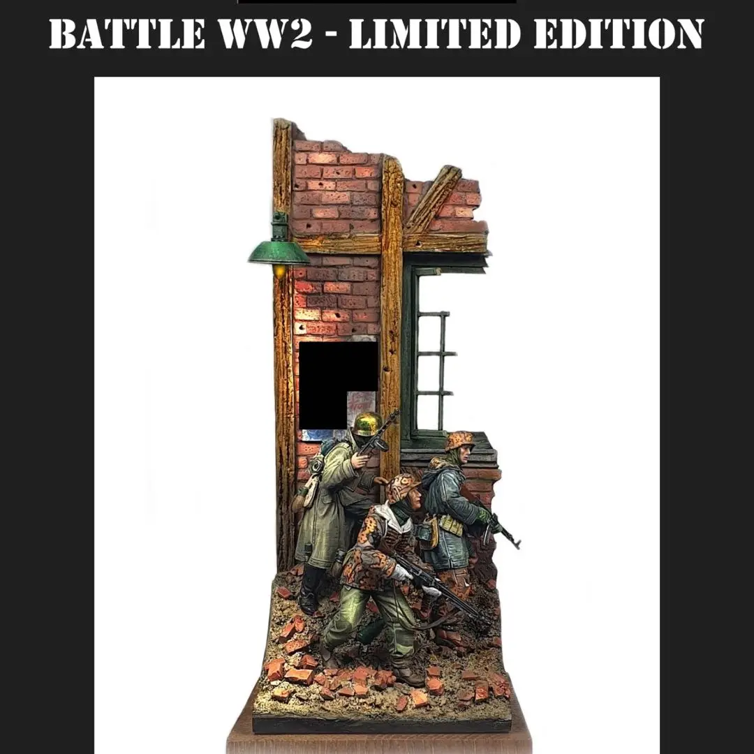 1:35 figurine en résine soldat russe union soviétique WW2 non peinte