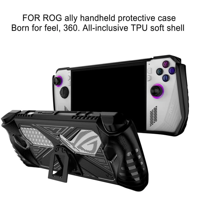 Rog Ally Case, Clear Case Compatible Asus Rog Ally Gamings Handheld, Soft  Tpu Game Console Silicone Cover For Rog Ally Gamings Handheld