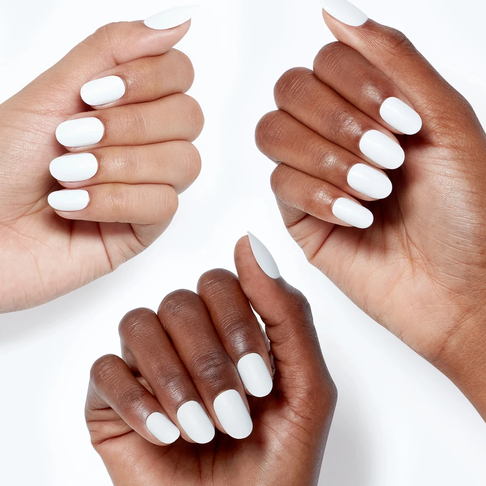 Tinovo Uno White Nail Polish Natural Dry Normal Nail Lacquer Strengthener Treatment Care 12ML Non-peeling Oil-based Nail Enamel 5