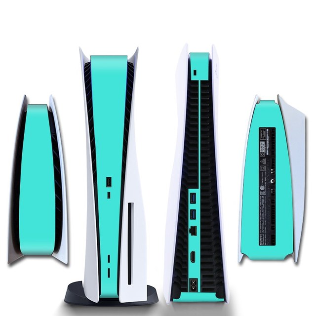 Stickers Skin For PS5 CD-ROM/ Digital Edition Protective Shell Game Console Middle Replacement Decoration Strip DIY