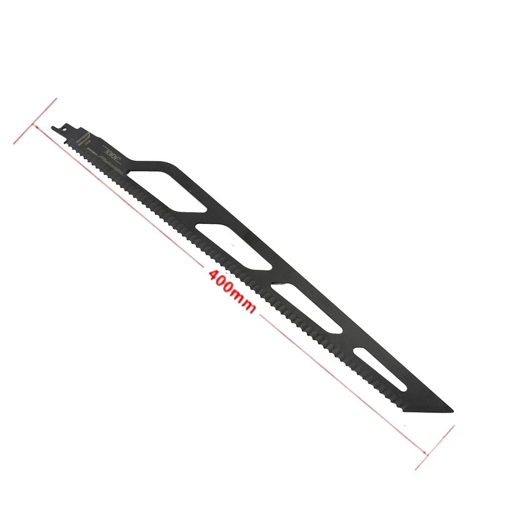 400MM S2013AWP Reciprocating Saw Blade Precision For Fiber Insulation/Foam Brick For Saber Saws Rip/Cross Cuts Tool Accessory