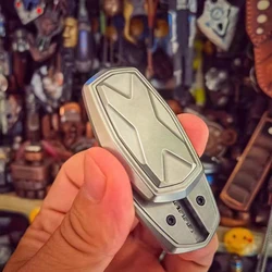 Chenyu Mechanical Push Slider Fingertip Gyro Fidget Slider  Finger Stress Relief Metal Toys Adult Gifts Fidget Toys