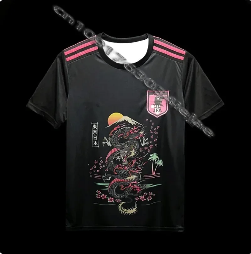 L'ultima Maglia Giapponese Esplosiva "Black Dragon" T-shirt Da Uomo Jersey Maglia Da Donna Per Bambini Adulti