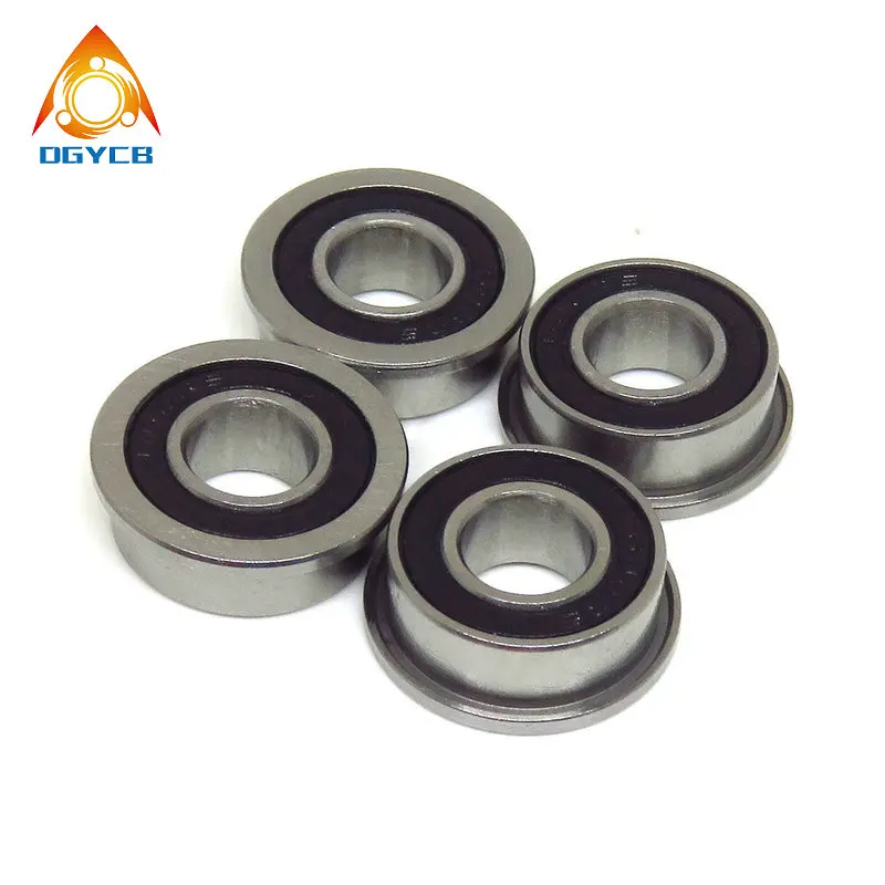 5pcs F688 2RS Flange Bearing 8x16x5 mm Deep Groove Ball Bearing F688 RS 8*16*5 mm Miniature Flanged Bearing F689 F605 F684
