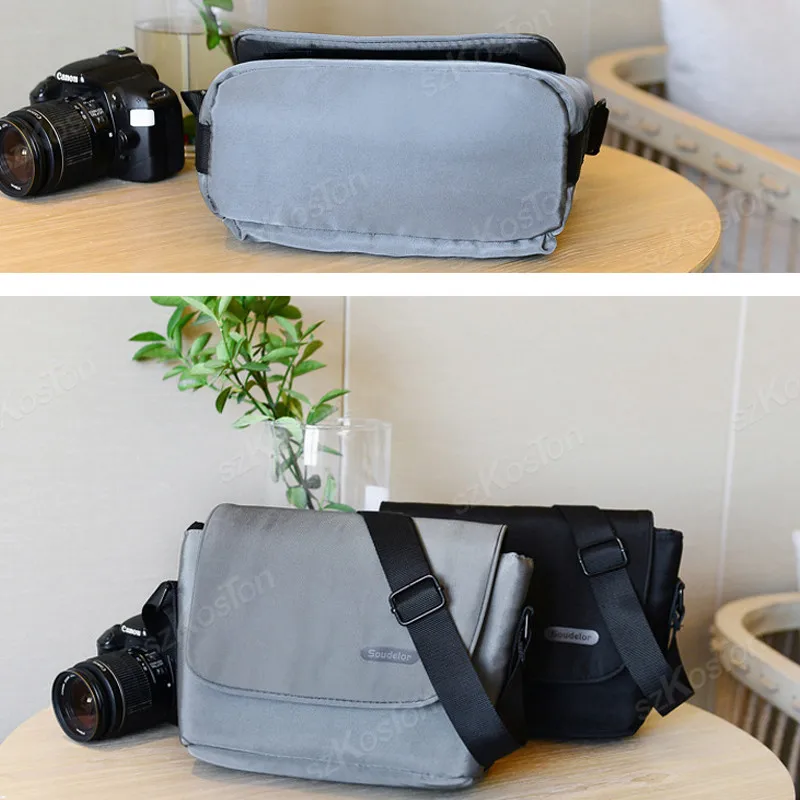 Digitale SLR-Umhängetaschen, wasserdichte Kameratasche, Objektiv-Fotografie-Tasche, Reisetasche für Canon, Nikon, Sony, Micro-Einzelkamera-Hülle – Detail 6
