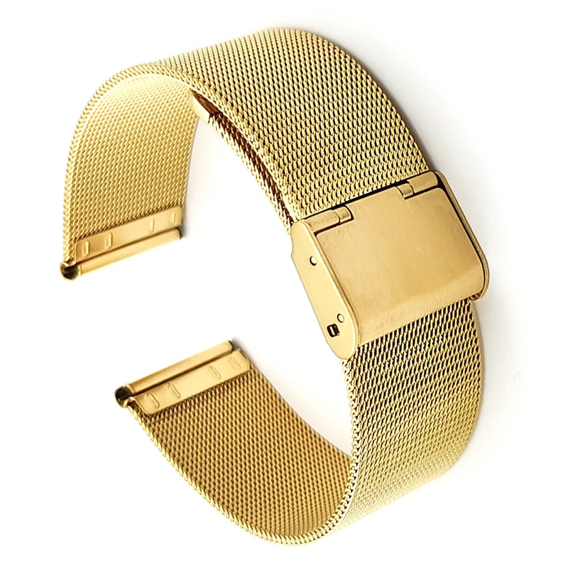 Elegant Milanese Stainless Steel Mesh Loop Band - Universal Replacement Bracelet