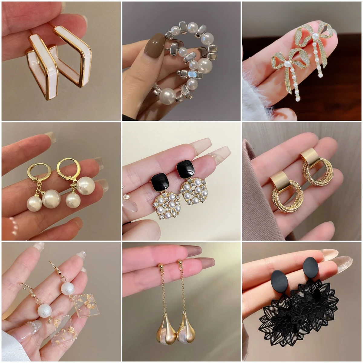 Collana con fiocchi di neve e punti luce - Miky Bijoux