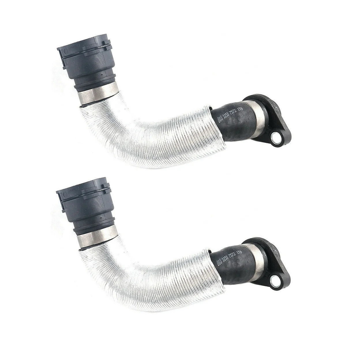 

2PCS Radiator Coolant Hose Water Pipe for BMW X1 Z4 E88 E87 E82