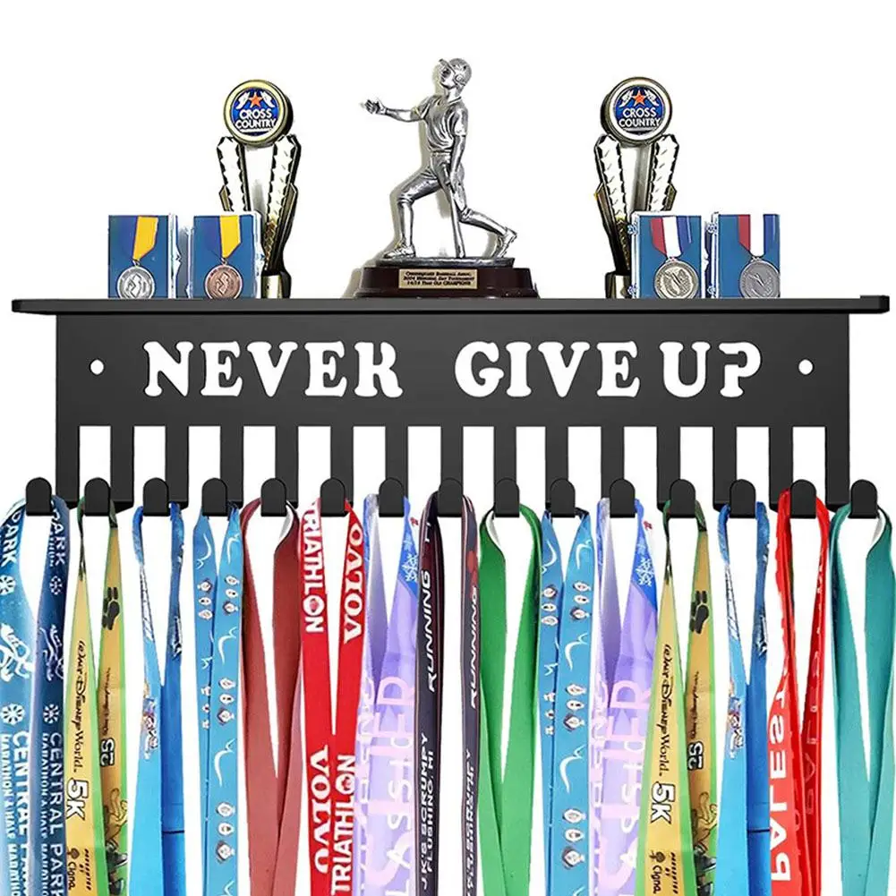 Description Picture 4 of itemSports Medal Trophy Display Rack For Basketball Football Volleyball Gymnastics Medal Holder