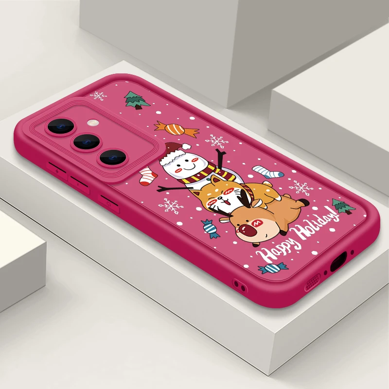 thumbnail image 1 of Funda de TPU suave de alce de Navidad para Samsung Galaxy S23, S24 Ultra, S21 FE, S22 Plus, A55, A54, A15, A14, A35, A25, A53, 5G, 1 of 5
