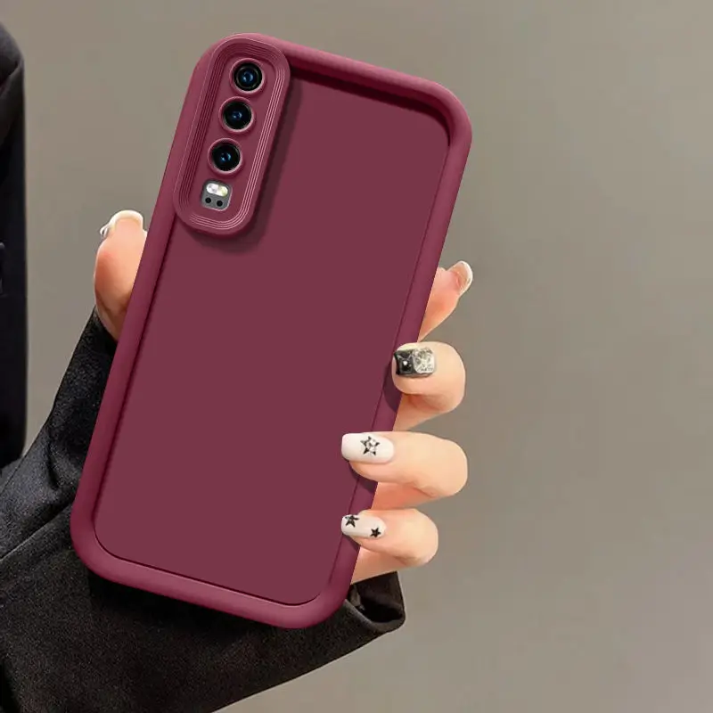 Shockproof Protective Lattice Checkerboard Soft Phone Case