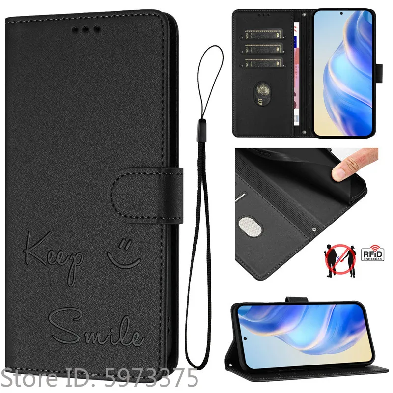 Classic Embossed Leather Flip Wallet Case for Realme 16 Pro Plus 5G